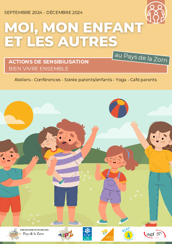 Brochure activités 2024 projet parentalité